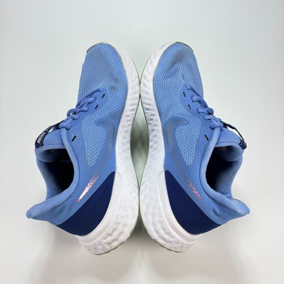 Nike Revolution 5 Blue Lightweight Running Shoes CZ8663-400 Women's Size 8.5 - Picture 6 of 9